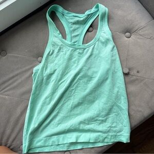 Mint Green Lululemon Swiftly Tech Racerback Tank Top